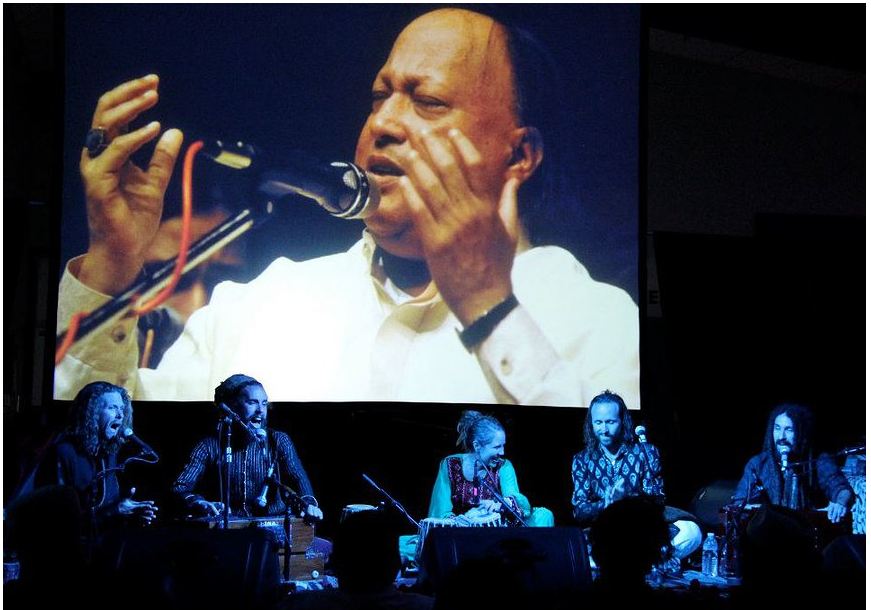 Fanna-fi-Allah giving Musical Tribute to Nusrat Fateh Ali Khan at Higher Vision Fest 2012, USA