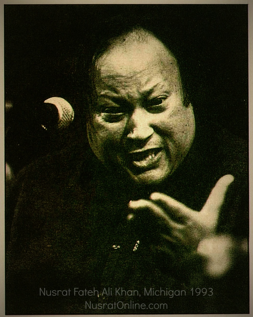 UMS Concert Program, November 29, 1993: University Musical Society -- Nusrat Fateh Ali Kahn