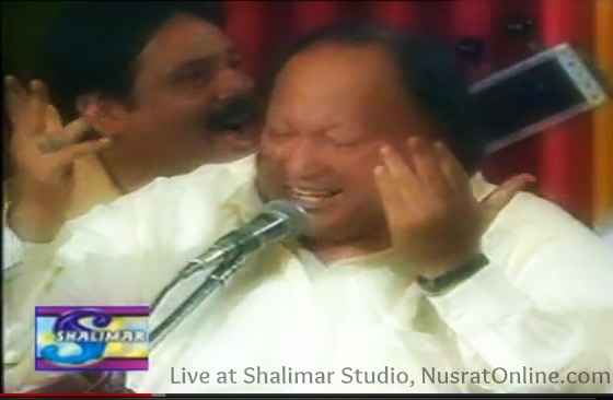 Nusrat Fateh Ali Khan With his Ghazals at Shalimar