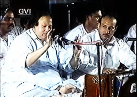 in golden night nusrat fateh ali khan